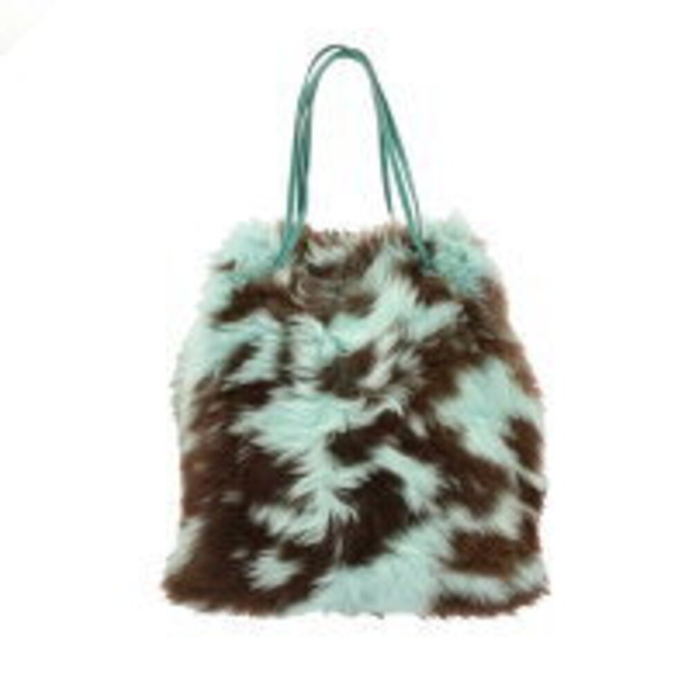 PRADA fur leather bag - Picture 2 of 5